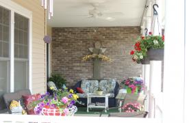 Spacious front porches add to your living space
