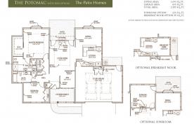 Potomac Floor Plan with Den