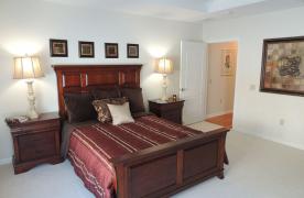 Chesapeake model home master bedroom